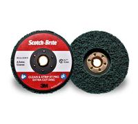3M Scotch-Brite disque de nettoyage grossier XT-DB Pro Extra Cut, 178 mm x 22 mm, A, extra coarse x10 morceau