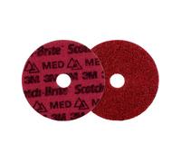 3M Scotch-Brite Disque non-tissé de précision, PN-DH, centre, 125 mm x 22,23 mm x25 morceau