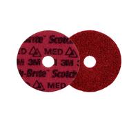 3M Scotch-Brite Disque non-tissé de précision, PN-DH, moyen, 115 mm x 22,23 mm x25 morceau