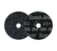 3M Scotch-Brite Disque non-tissé de précision pour les exigences les plus élevées, HD-DH, Extra Coarse 80+, 178 mm x 22.23 mm avec centrage x25 morceau