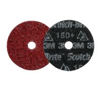 3M Scotch-Brite Disque non-tissé de précision pour les exigences les plus élevées, HD-DH, Medium 150+, 178 mm x 22.23 mm avec centrage x25 morceau