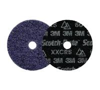 3M Scotch-Brite Disque non-tissé de précision pour les exigences les plus élevées, HD-DH, X-Extra Coarse 60+, 115 mm x 22,23 mm avec centrage x50 morceau