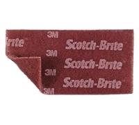 3M Scotch-Brite Durable Flex - Eponge à poncer MX-HP - Abrasif rouge idéal pour la préparation de surfaces à traiter - 1 x 25 éponges de 228mm x 115mm