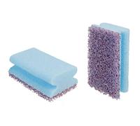 3M Scotch-Brite Éponge à faible pouvoir de grattage NS2020, bleu/violet, 70 mm x 130 mm x48 morceau