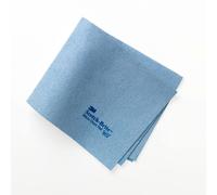 3M Scotch-Brite Micro Duett chiffon microfibre, bleu, sans impression, 320 mm x 400 mm x5 morceau