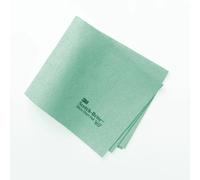3M Scotch-Brite Micro Duett chiffon microfibre, vert, sans impression, 320 mm x 400 mm x100 morceau