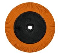 3M Scotch-Brite Precision Radial Bristle Brush, PN-RB, 80+, 203,2 mm x 25,4 mm x 31,75 mm, type S, avec bride x2 morceau