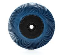 3M Scotch-Brite Radial Bristle Disc BB-ZB avec bride, bleu, 152,4 mm, P400, type C #33214 x1 morceau