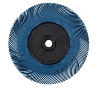 3M Scotch-Brite Radial Bristle Disc BB-ZB avec bride, bleu, 193,5 mm, P400, type C #33085 x2 morceau