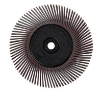 3M Scotch-Brite Radial Bristle Disc BB-ZB avec bride, brun foncé, 152,4 mm, P36, type A #27603 x1 morceau