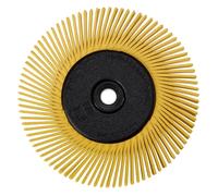 3M Scotch-Brite Radial Bristle Disc BB-ZB avec bride, jaune, 152,4 mm, P80, type A #27606 x1 morceau