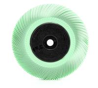 3M Scotch-Brite Radial Bristle Disc BB-ZB avec bride, vert, 152,4 mm, 1 micron, type C #33217 (60200) x1 morceau