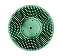 3M Scotch-Brite Roloc Bristle Disc RD-ZB, vert, 76,2 mm, P50 #07526 x1 morceau
