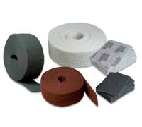 3M Scotch-Brite Rouleau de non-tissé WR-RL, 100 mm x 10 m, S, very fine #61153 x1 morceau