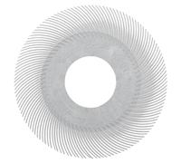 3M Scotch-Brite Segments radiaux individuels BB-ZB, blanc, 152,4 mm, P120, type C 'Pack = 40pcs' #33056 x2 morceau