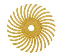 3M Scotch-Brite Segments radiaux individuels RB-ZB, jaune, 19 mm, 1,0mm, P80, type C, x2100 morceau
