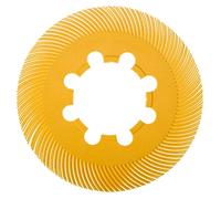3M Scotch-Brite Segments radiaux simples BB-ZB, jaune, 152,4 mm, P80, type C #33055 x80 morceau