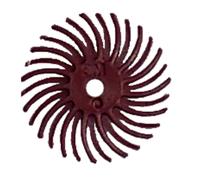 3M Scotch-Brite Segments radiaux simples RB-ZB, bleu, 14,2 mm, P400, type C #27616 x192 morceau