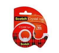 3M Scotch Crystal Ruban adhésif 1 rouleau 12 mm x 10 m + Dérouleur manuel x144 morceau