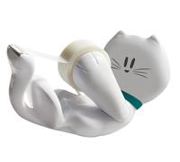 3M Scotch Dérouleur manuel pour chat + 1 rouleau de ruban adhésif Scotch Magic 19 mm x 8,89 m x12 morceau