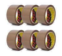3M Scotch Ruban adhésif d'emballage 305 – Brun 50 mm x 66 m (0,043 mm) – Pack de 36