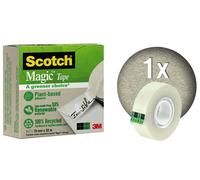 3M Scotch Magic A Greener Choice ruban adhésif 1 rouleau 19 mm x 30 m x144 morceau