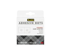 3M Scotch Petites pastilles adhésives permanentes, Ultra Fin, Moyen, Albums