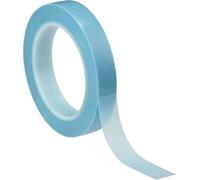 3M Scotch ruban à lignes de couleur haute température 4737 T, bleu, transparent, 19,1 mm x 33 m, 0,13 mm x48 morceau