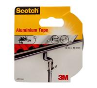 3M Scotch ruban adhésif aluminium, 48 mm x 15 m, argenté x6 morceau