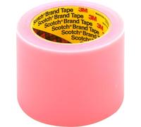 3M Scotch Ruban adhésif de protection d'étiquettes 821, rose, 127 mm x 66 m, 0,063 mm x8 morceau