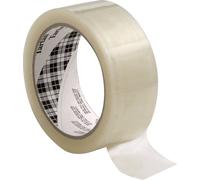 3M Scotch ruban adhésif d'emballage 369, transparent, 50 mm x 1500 m, 0,043 mm x6 morceau