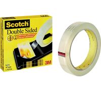 3M Scotch ruban adhésif double face avec 1 rouleau de 19 mm x 33 m x48 morceau