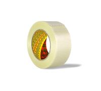 3M Scotch ruban adhésif filamentaire 8959, transparent, 50 mm x 50 m, 0,145 mm, emballage individuel x12 morceau