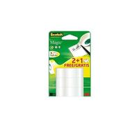 3m Scotch Ruban Adhésif Magic 810, Invisible, Pack Promo- Tionnel...