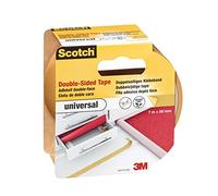 3M Scotch Ruban Adhésif Universel Double Face 50 mm x 7 m 1 Rouleau