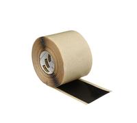 3M Scotch Rubber Mastic Ruban adhésif électrique 2228, 5,1 cm x 3 m, noir, auto-fusionnant, pour isolation et étanchéité, 1 rouleau