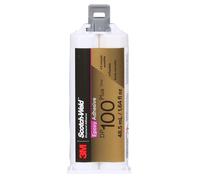 3M Scotch-Weld Adhésif de construction à 2 composants à base de résine époxy pour le système EPX DP 100 Plus, transparent, 48,5 ml x1 morceau