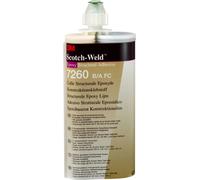 3M Scotch-Weld 2-Komponenten-Konstruktionsklebstoff auf Epoxidharzbasis für das EPX System 7240 B/A FR, Schwarz, 400 ml x6 morceau