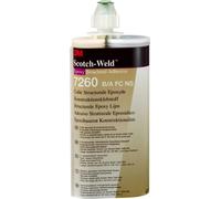 3M Scotch-Weld Adhésif de construction à 2 composants à base de résine époxy pour le système EPX 7260 B/A FC NS, noir, 400 ml x6 morceau