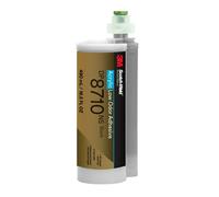 3M Scotch-Weld Adhésif de construction bi-composant à base d'acrylique pour le système EPX DP 8710 NS, noir, 490 ml x6 morceau