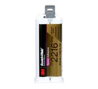 3M Scotch-Weld Adhésif de construction bi-composant à base de résine époxy 2216 B/A, pour le système EPX, gris, 41,5 ml x1 morceau