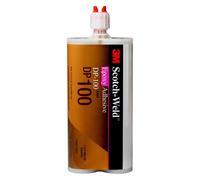 3M Scotch-Weld colle de construction à 2 composants à base de résine époxy pour le système EPX DP 100 Plus, transparent, 200 ml x12 morceau