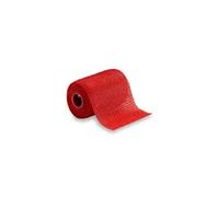 3M - Scotchcast Plus Casting Tape, bande en fibre de verre activée à l'eau, légère, résistante, respirante, couleur rouge, taille 7,5 cm x 3,65 m, lot de 10 unités.