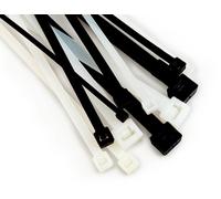 3M Scotchflex FS 140 BW-C Collier de serrage, résistant aux UV, noir, 3,2 mm x 140 mm, pack=100pcs x100 morceau