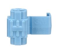 3M Scotchlok 560B Connecteur de dérivation, bleu, 600 V, max. 0,75 - 1,5 mm², 1000 pièces / paquet x1 morceau