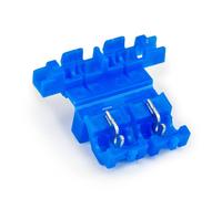 3M Scotchlok 972 Porte-fusible plat, bleu, 32 V, max. 0,75 - 1,5 mm², 1000 pièces / boîte x1 morceau