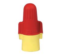 3M Scotchlok R/Y+ connecteur rotatif, rouge-jaune, 600 V, 0,75 - 6 mm², 100 pièces / paquet, 1000 pièces / carton x1 morceau