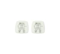 3M Secure Click Filtre à particules à insérer D7925, P2 R Filtre à particules à insérer contre les particules solides et liquides x4 morceau