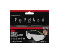Lunettes de protection 3M SecureFit SF400C, verre transparent