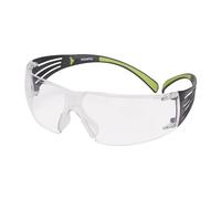 3M SecureFit 401 - Lunettes de sécurité incolores sans monture - Protection contre les rayons UV - 1 pièce
